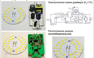 Как разобрать светодиодную лампу и правильно её отремонтировать