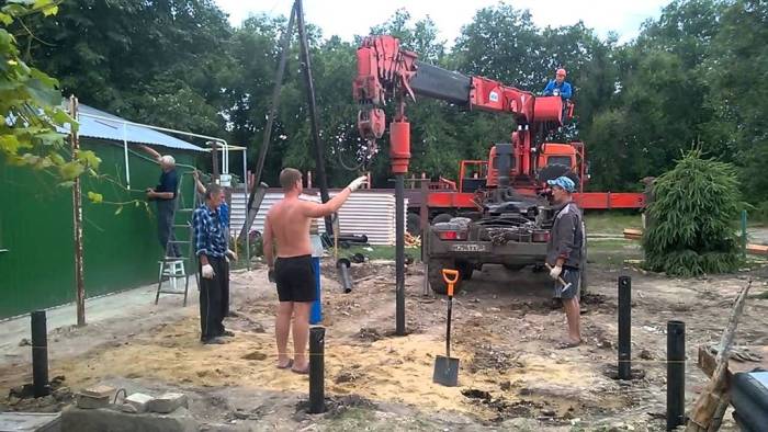 Трудности при установке винтовых свай