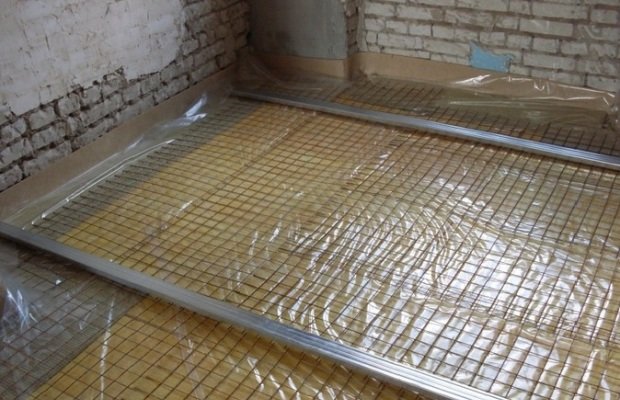 Утепление грунтового основания Утепление грунтового основания