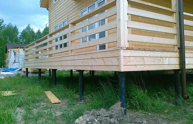 Винтовое основание для каркасной постройки – особенности Винтовое основание для каркасной постройки – особенности