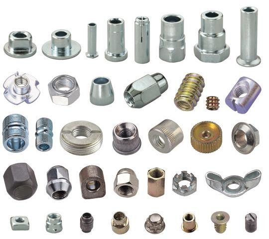 На фото - разновидности гаек, russian.cnc-precisionparts.com Квадратная гайка – стандартизация и маркировка