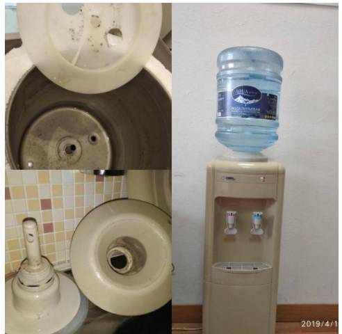 Чистка кулера для воды