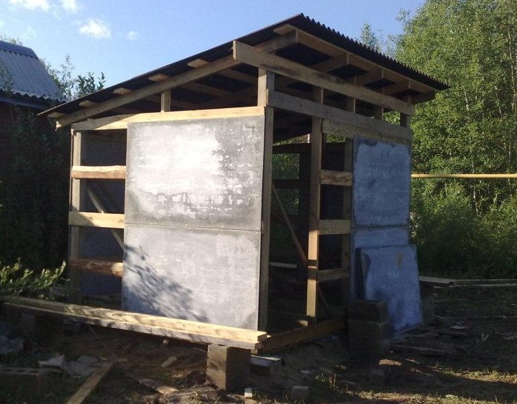 Фото деревянного каркаса для крепления плоского шифера, strgid.ru Фото деревянного каркаса для крепления плоского шифера, strgid.ru