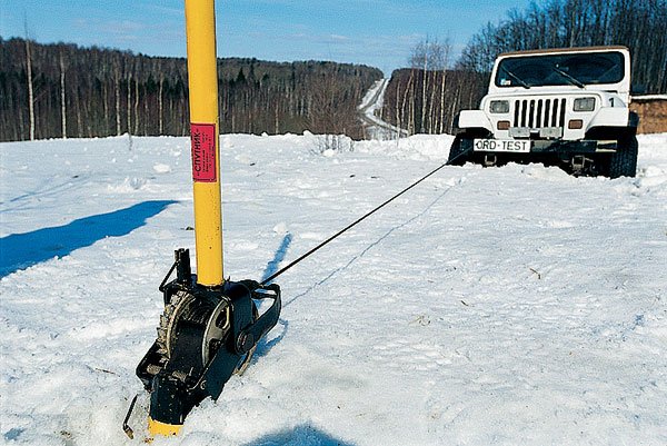 Фото надежной лебедки, .krym4x4.com Работаем без травматизма, или не стой под грузом