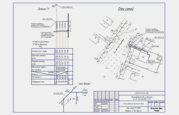 На фото - проект газоснабжения частного дома На фото - проект газоснабжения частного дома