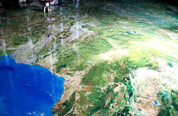 Фото наливного 3D пола, temapol.ru Как получается наливной пол?