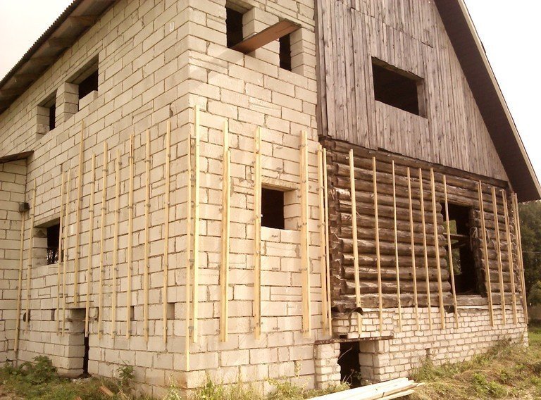 На фото - каркас под блок-хаус, vlasta40.land.ru На фото - каркас под блок-хаус, vlasta40.land.ru