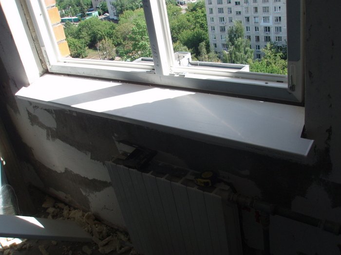 Фото подоконника из пластика, relit.ru Фото подоконника из пластика, relit.ru