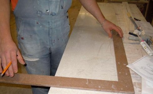 Фото изготовления подоконников из искусственного камня, flinstone.ru Фото изготовления подоконников из искусственного камня, flinstone.ru