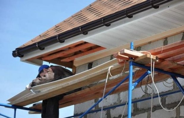 Устройство карниза кровли Устройство карниза кровли