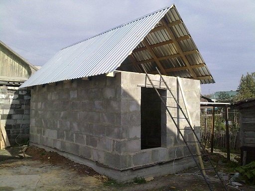 Фото сарая из пеноблоков, openoblokah.ru Фото сарая из пеноблоков, openoblokah.ru