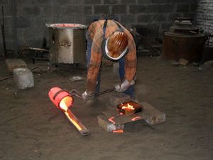 Правила безопасности при плавке латуни