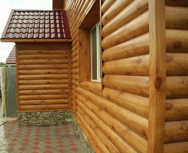 Фото наружной отделки фасада блок-хаусом, skmagnat.ru Фото наружной отделки фасада блок-хаусом, skmagnat.ru