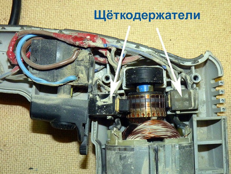 Схема подключения кнопки дрели Как заменить щетки: работа за пару минут