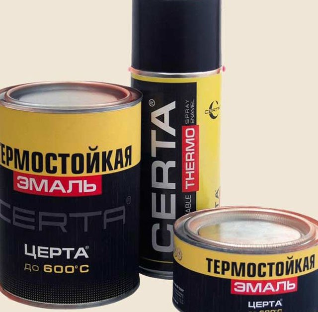 Термостойкая эмаль Особенности отделки металлических печей