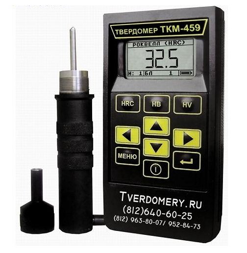 Фото портативного ультразвукового твердомера, elec.ru Фото портативного ультразвукового твердомера, elec.ru