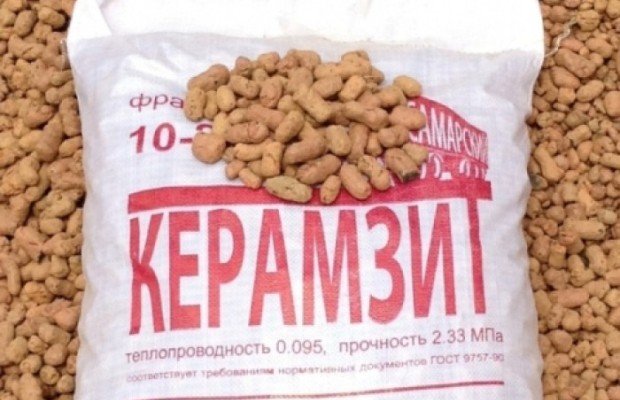 Параметры керамзита на упаковке Параметры керамзита на упаковке