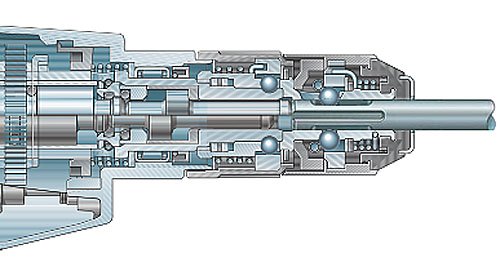 На фото - устройство SDS патрона для перфоратора, robotun.com.ua На фото - устройство SDS патрона для перфоратора, robotun.com.ua