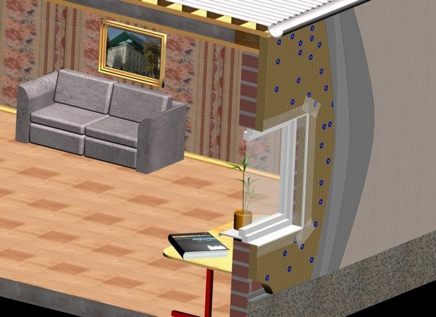 На фото - виды теплоизоляционных материалов, buildingwork.net