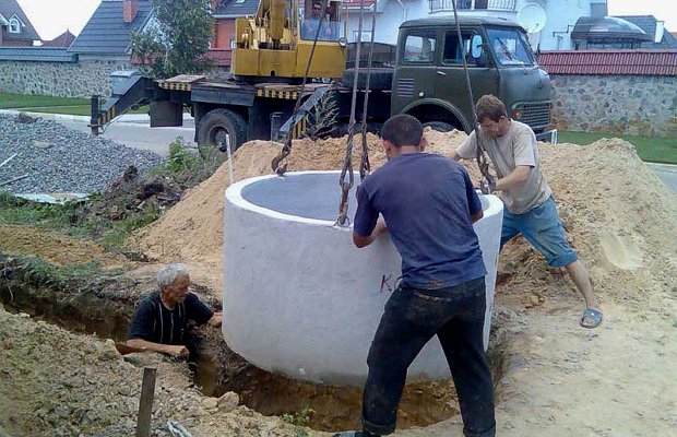 Железобетонные кольца для колодца Железобетонные кольца для колодца